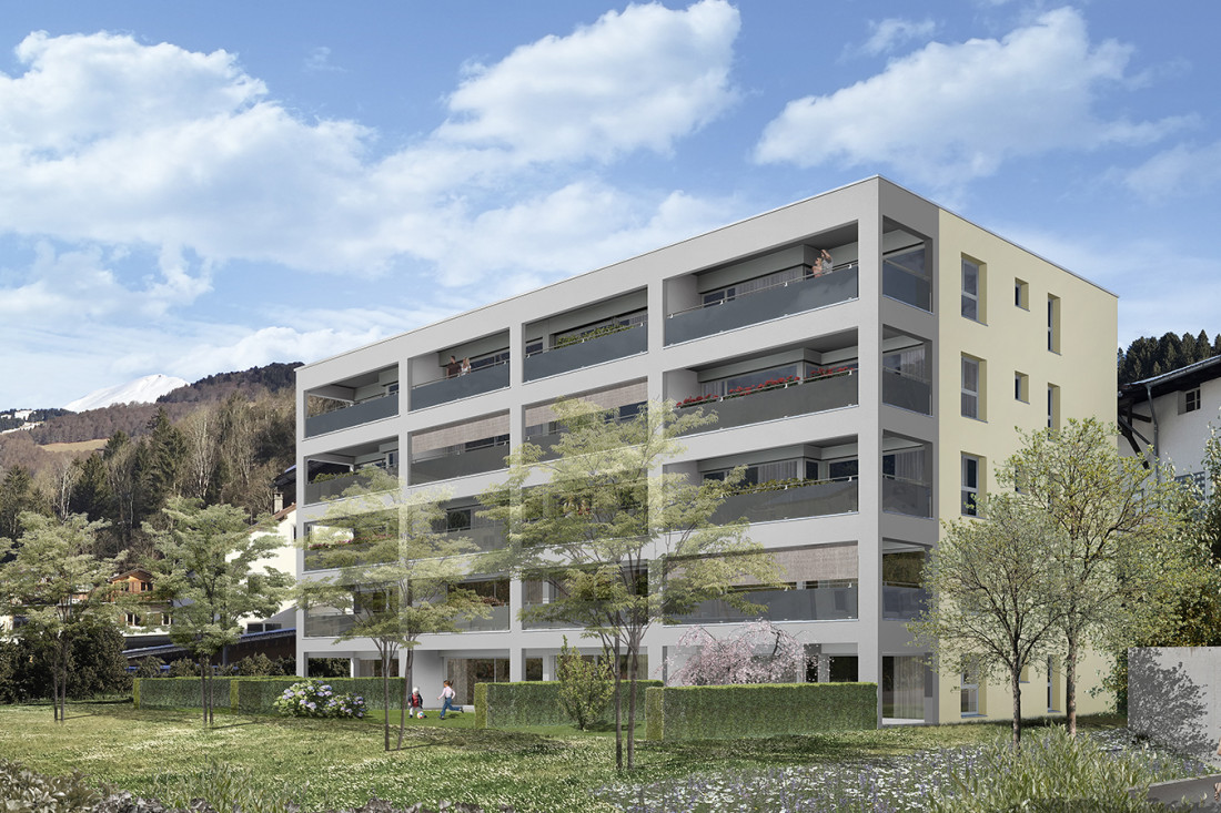 Ansicht Balkonseite Ansicht Balkonseite